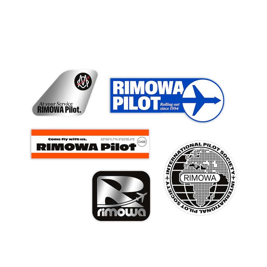 RIMOWA Stickers Set Pilot Stickers Set Sticker Sets