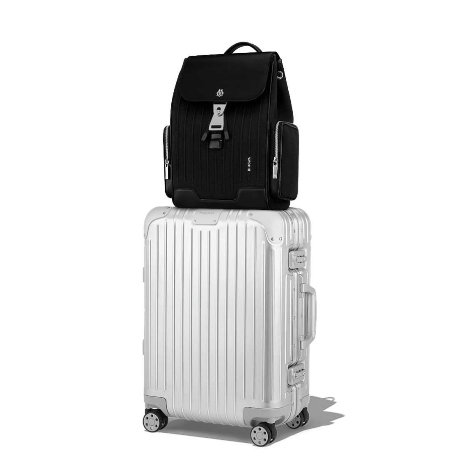 RIMOWA Never Still - Canvas Flap Backpack Small Never Still In Nylon