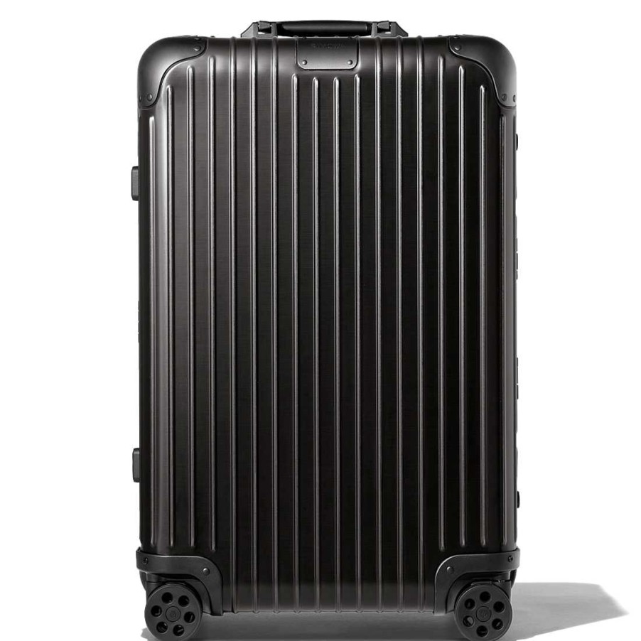 RIMOWA Original Check-In M Black Luggage